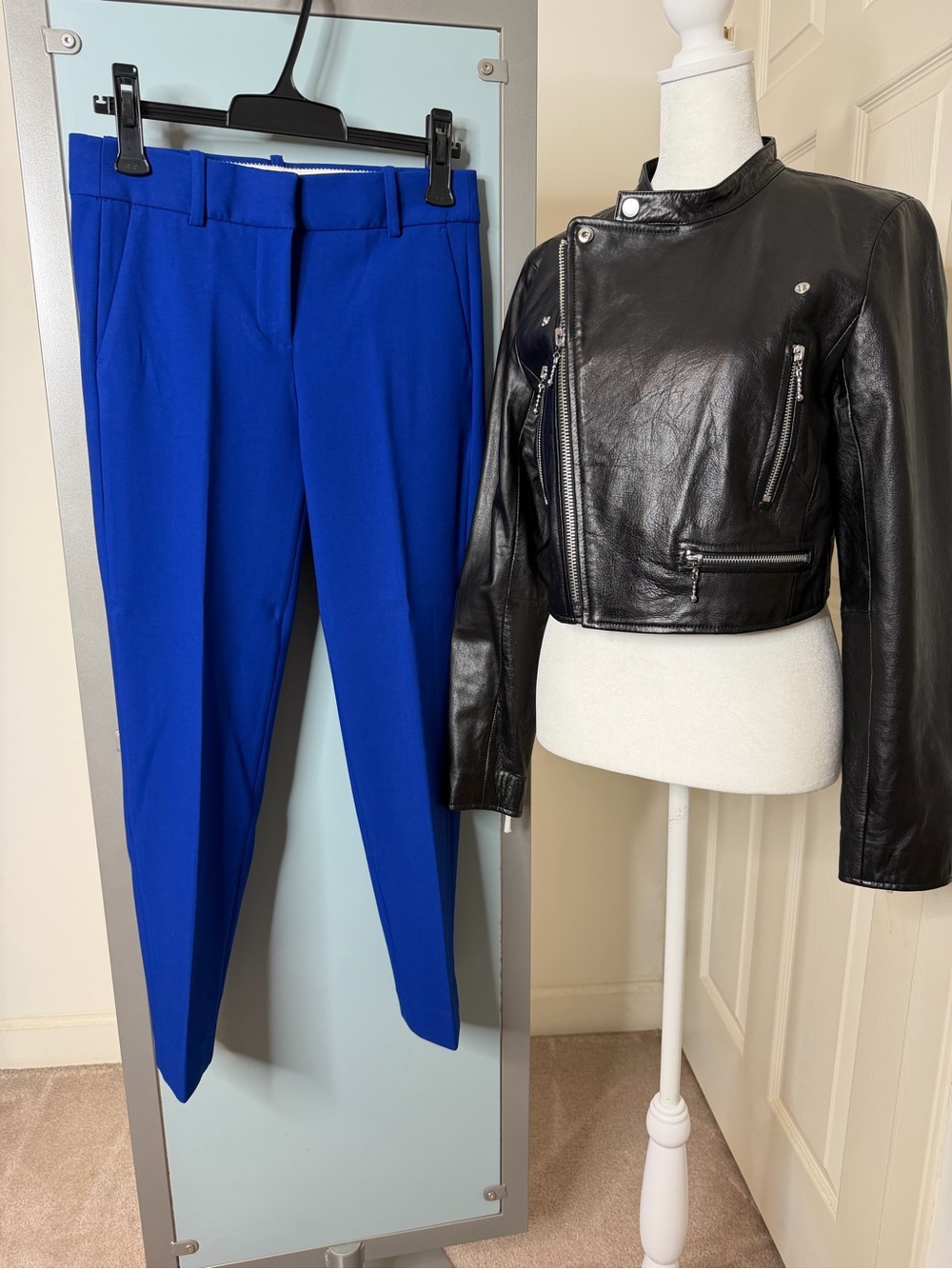 J. Crew Slim Ankle Pants in Royal Blue